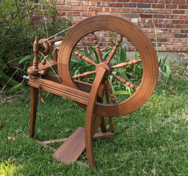 IHEA class sample of a spinning wheel